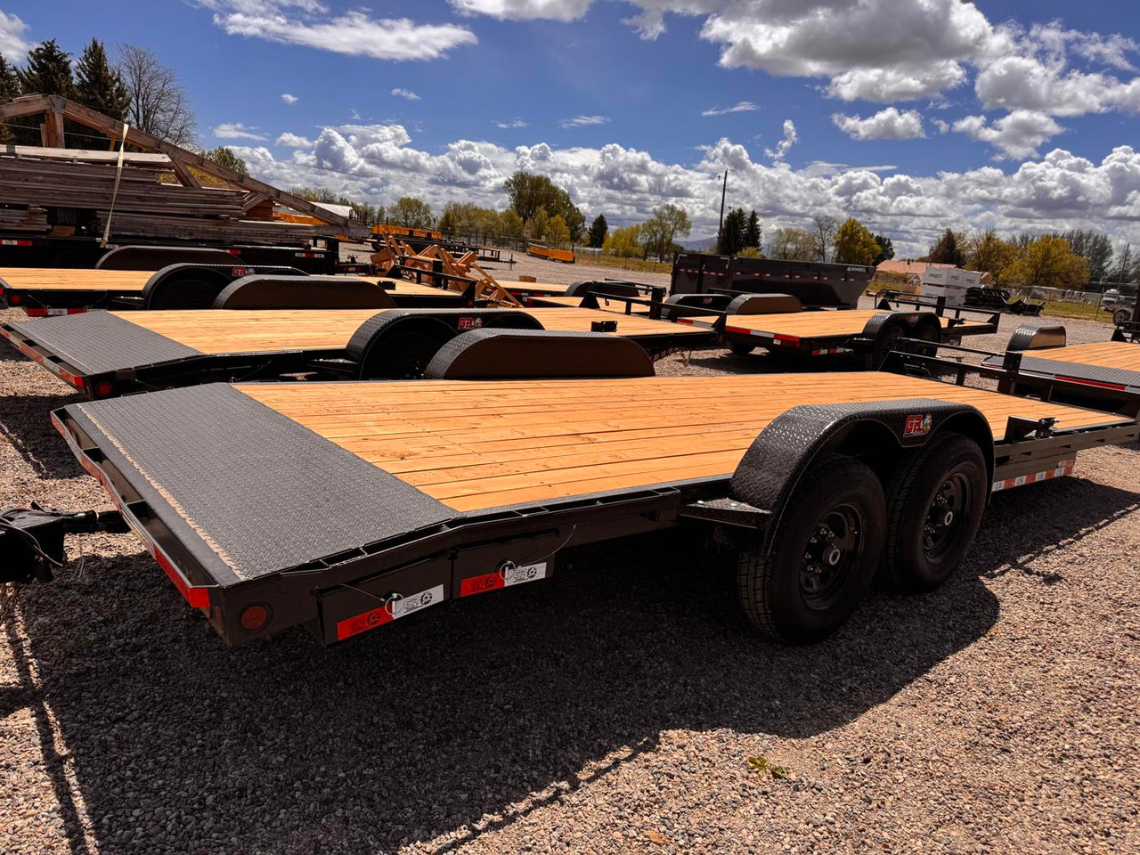 Gr Trailers 2026 2026 82"X22' Equipment Trailer 14K Models | Tandem Axle Axle 14K | 6" Channel Frame, Dovetail Deck W/Slide In Ramps,