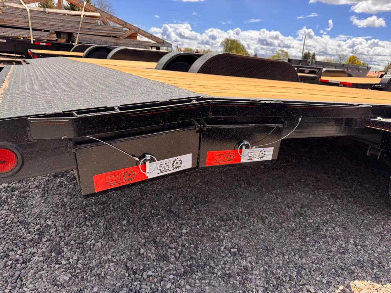Gr Trailers 2026 2026 82"X22' Equipment Trailer 14K Models | Tandem Axle Axle 14K | 6" Channel Frame, Dovetail Deck W/Slide In Ramps,