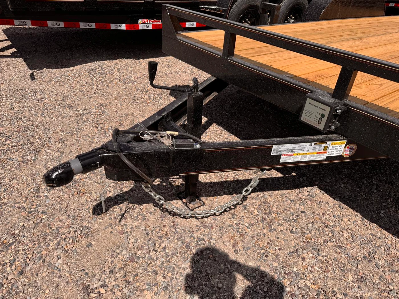 Gr Trailers 2026 2026 82"X18' Equipment Trailer | Tandem Axle Axle 7K | 5" Channel Frame, Straight Deck W/Slide In Ramps,