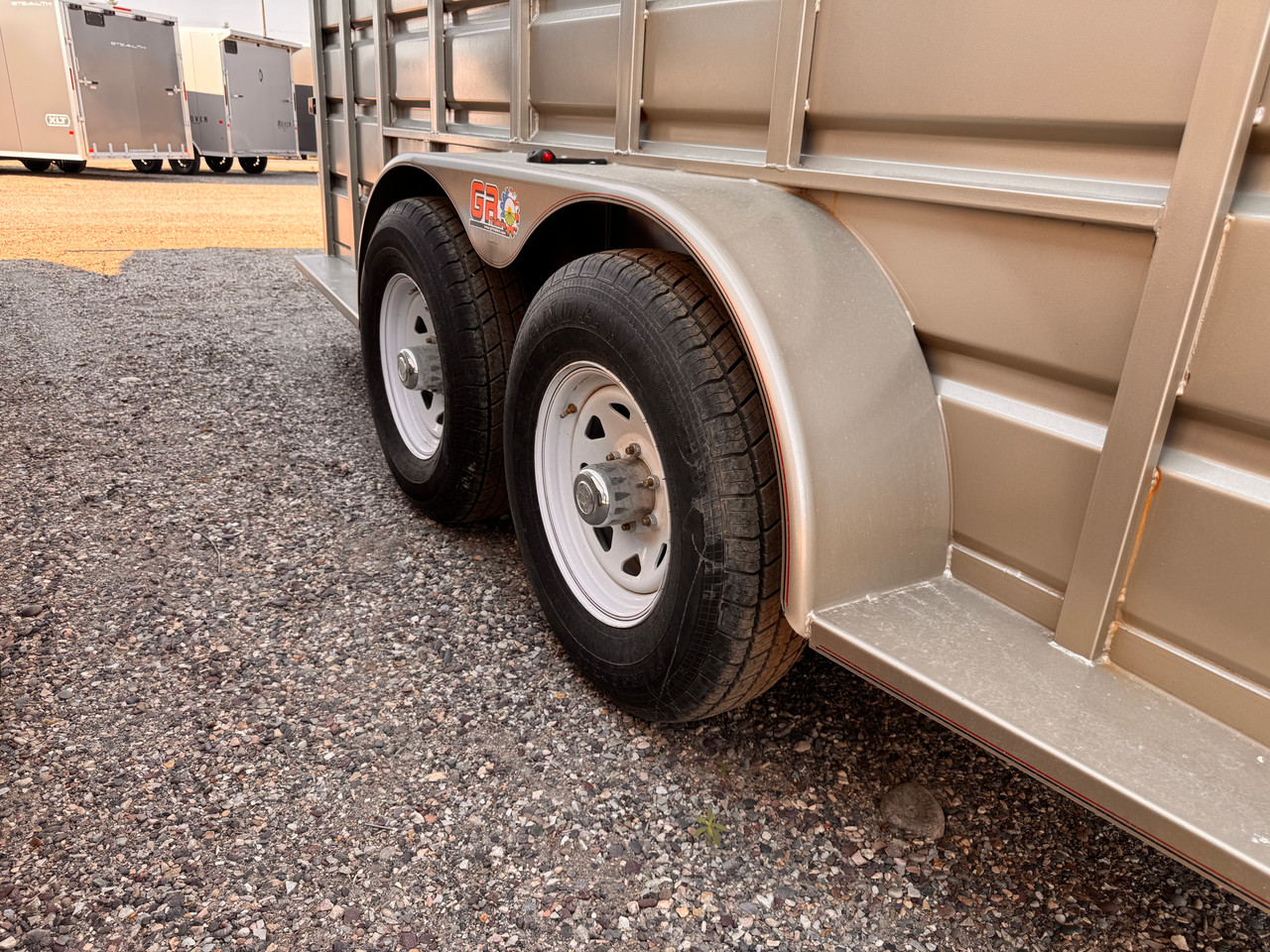 GR Trailers 2024 72"X16' Horse Trailer | Tandem Axle Axle 10.4K, 3-Horse Highside, Slant Nose, Walk-In Tack