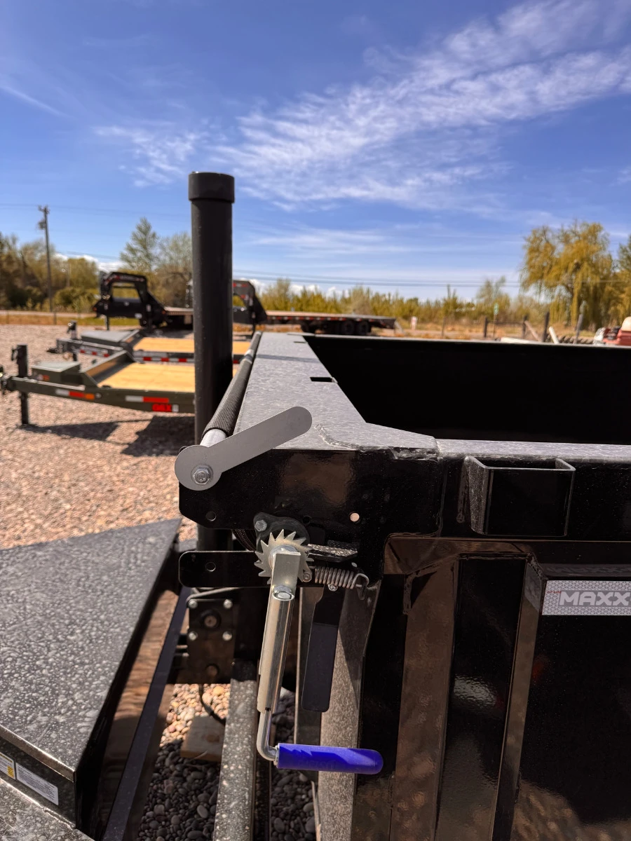 Maxx-D Trailers 2026 2026 83"X16' Telescopic Dump Trailer | Tandem Axle Axle 16K | 3' Sides, 7 Guage Floor, Wireless Remote, Stab Jacks, 16K