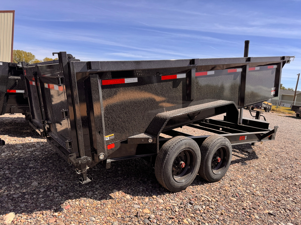 Maxx-D Trailers 2026 2026 83"X16' Telescopic Dump Trailer | Tandem Axle Axle 16K | 3' Sides, 7 Guage Floor, Wireless Remote, Stab Jacks, 16K