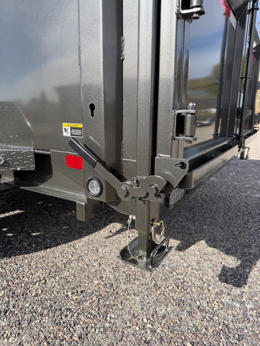 Maxx-D Trailers 2026 DTX 83"X16' Telescopic Dump Trailer | Tandem Axle Axle 16K