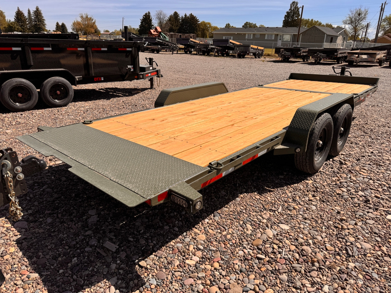 Maxx-D Trailers 2026 2026 83"X22' Low Profile Equipment Trailer | Tandem Axle Axle 14K | 16 Ft Tilt, 6 Ft Stationary, 14Kl