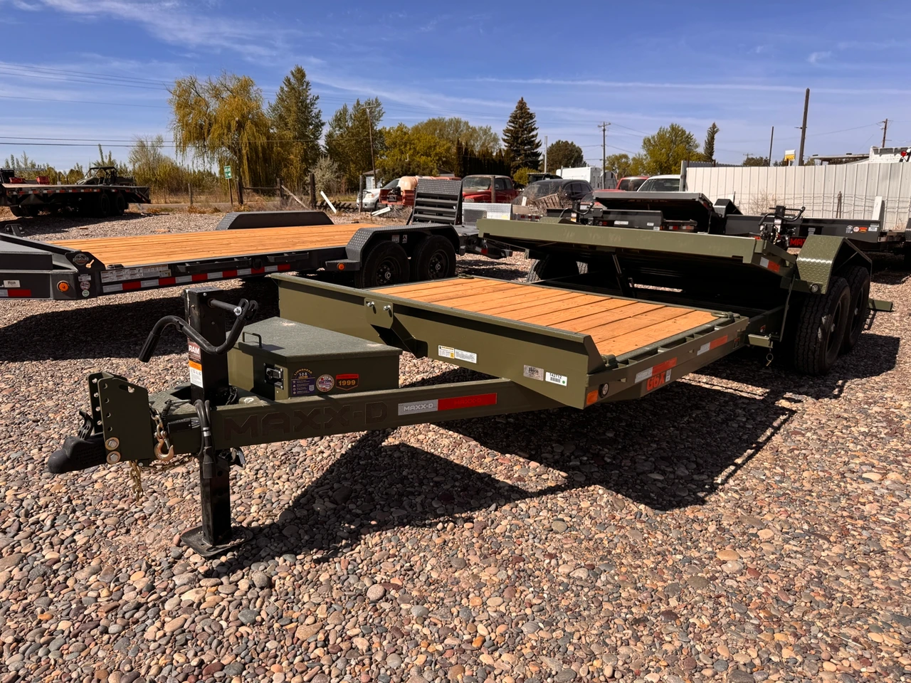 Maxx-D Trailers 2026 2026 83"X22' Low Profile Equipment Trailer | Tandem Axle Axle 14K | 16 Ft Tilt, 6 Ft Stationary, 14Kl