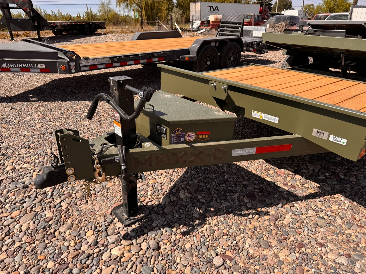 Maxx-D Trailers 2026 2026 83"X22' Low Profile Equipment Trailer | Tandem Axle Axle 14K | 16 Ft Tilt, 6 Ft Stationary, 14Kl