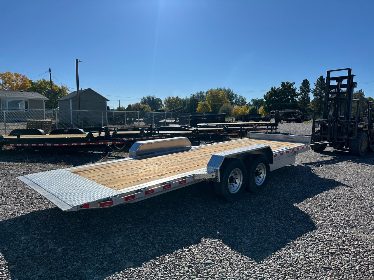 Nordtek Trailers 2025 2025 82"X22' Aluminum Tilt Trailer | Tandem Axle Axle 14K | 14K, All Aluminum, 16' Tilt + 6' Stationary, 7K Axles, A-Frame Box,