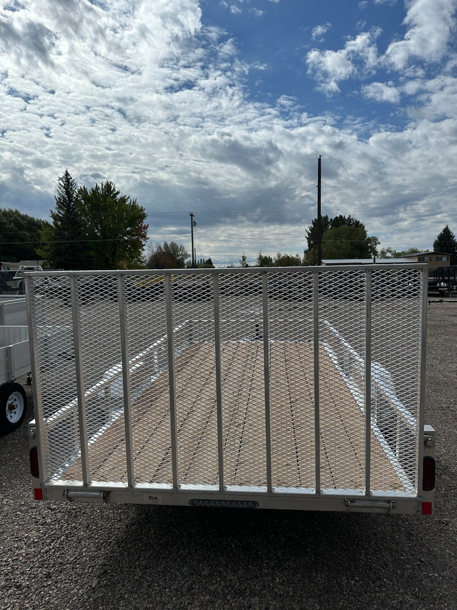 Nordtek Trailers 2025 2025 82"X14' Utility Trailer | Single Axle Axle 3.5K | 3.5K Open Sides, ATV Side Load, Solid Rear Gate