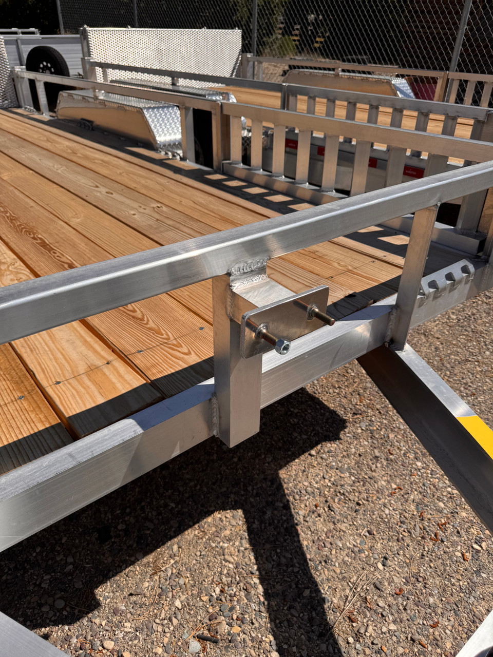 Nordtek Trailers 2026 UT 82"X16' Utility Trailer | Tandem Axle 7K, Bi-Fold Rear Gate, Wood Deck, Open Sides, Brakes Both Axles, ATV Side Load Ramps