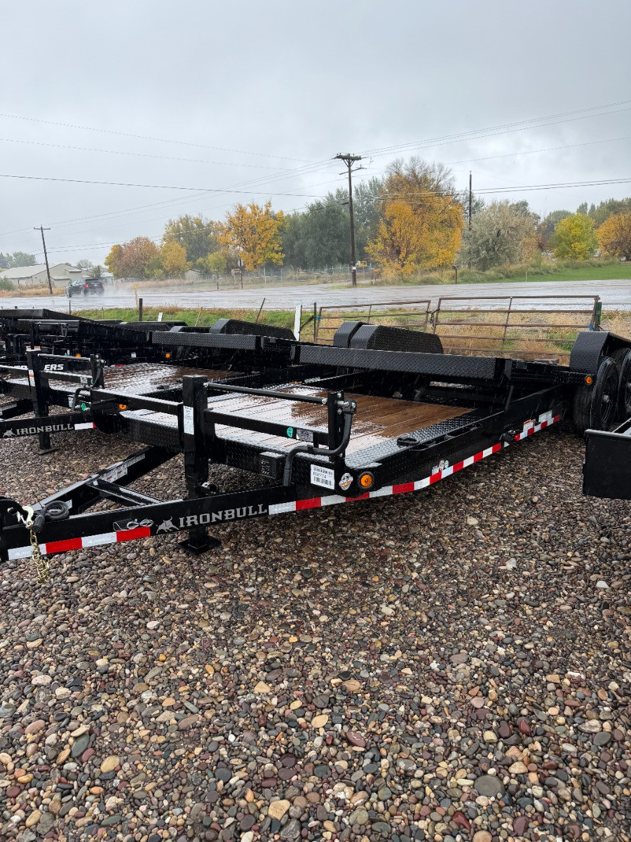 Iron Bull Trailers 2024 2024 83"X22' Equipment Tilt Trailer | Tandem Axle Axle 14K | 16 Ft Tilt, 6 Ft Stationary, 14K