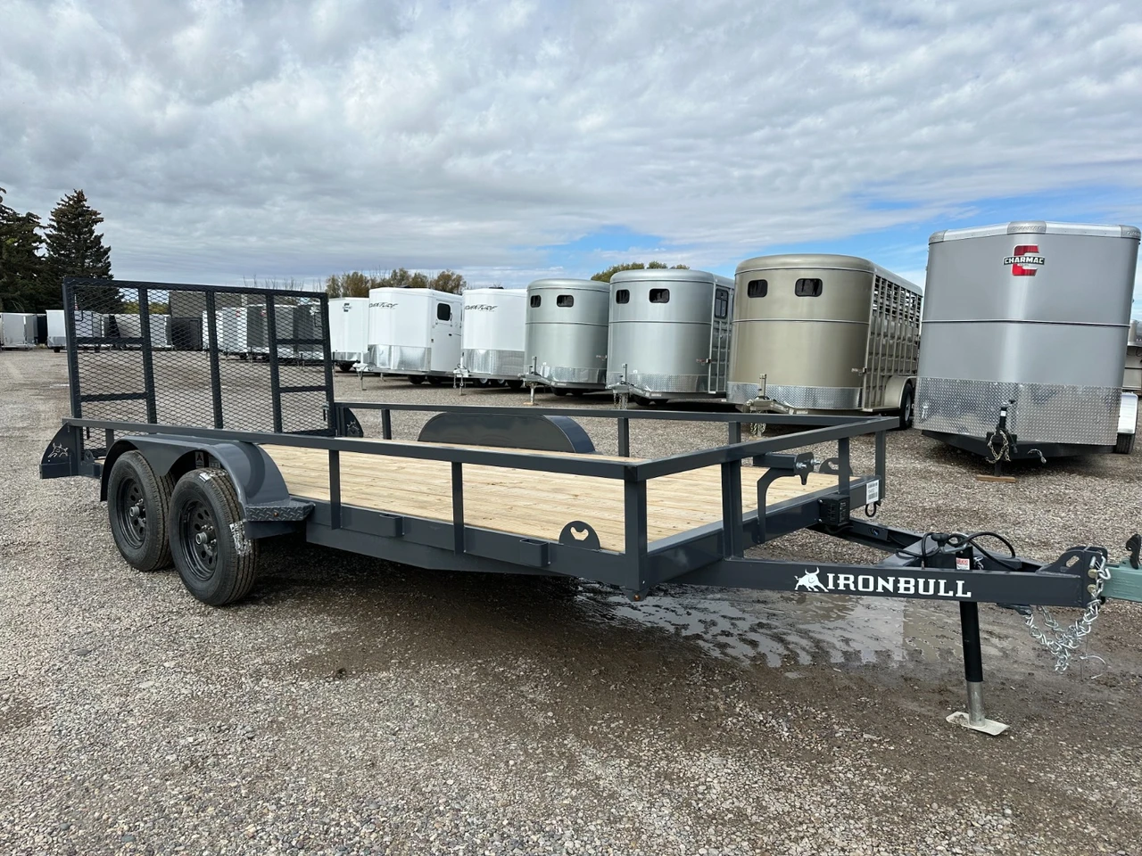 Norstar / Iron Bull Trailers 2026 2026 83"X16' Utility Trailer | Tandem Axle Axle