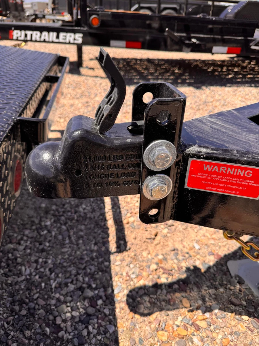 P.J. Trailers 2026 2026 216" Car Haulers 10K Trailer | Tandem Axle Axle 10K | Dovetail, 10K