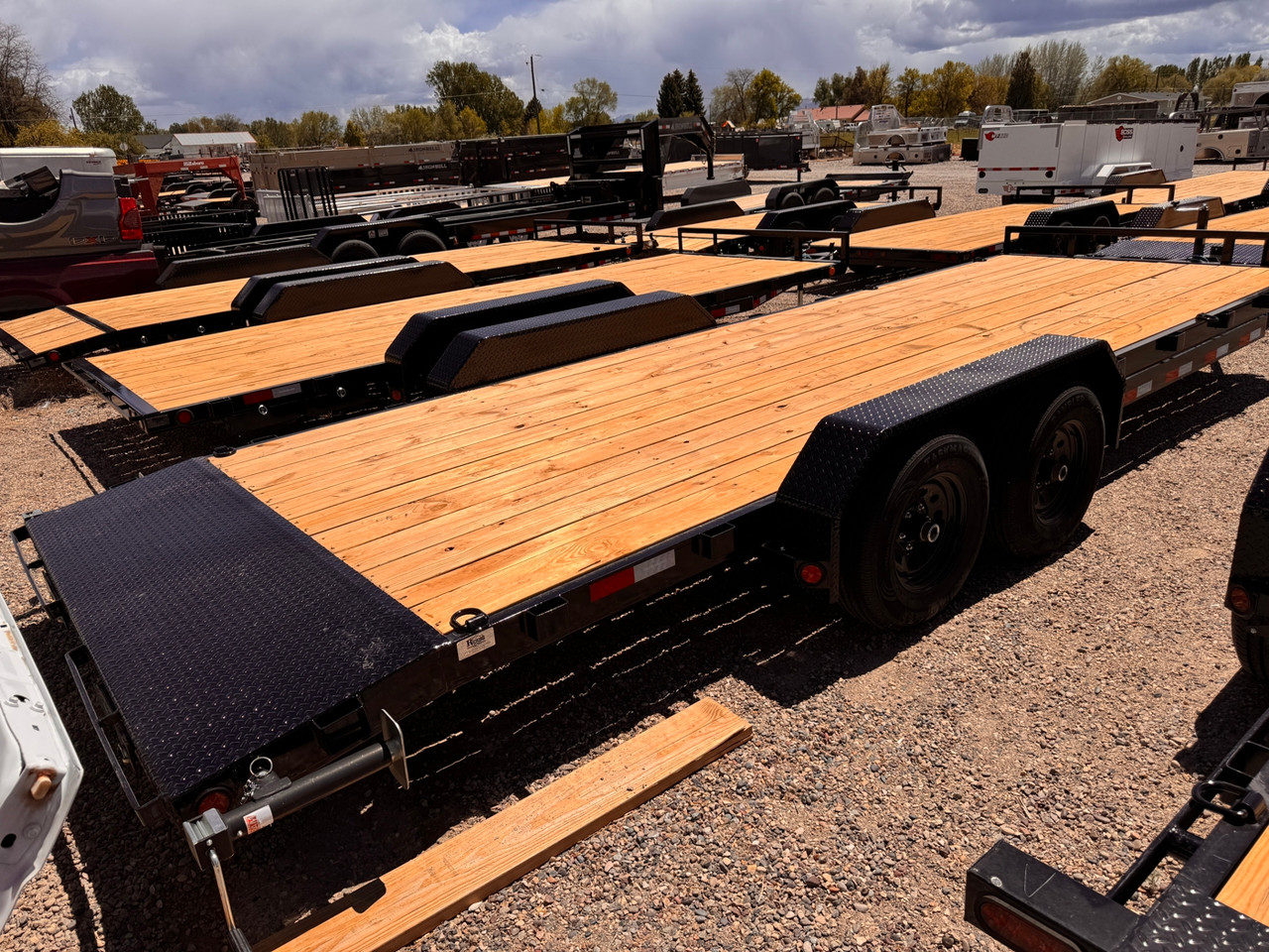 P.J. Trailers 2026 2026 264" Car Haulers 10K Trailer | Tandem Axle Axle 10K | Dovetail, 10K