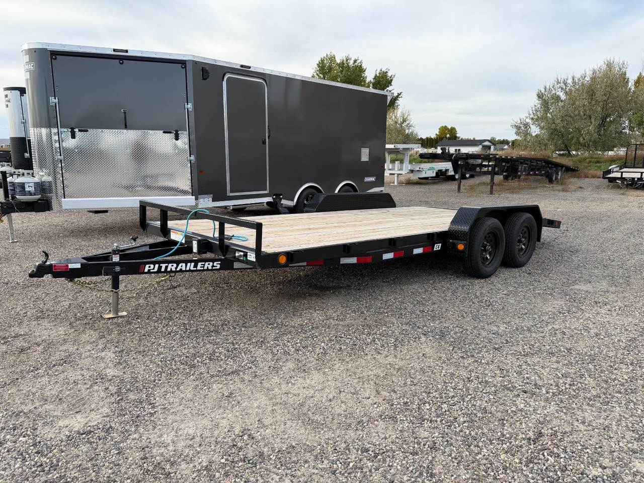 P.J. Trailers 2026 2026 216" Car Haulers 7K Trailer | Tandem Axle Axle 7K | Dovetail, 7K