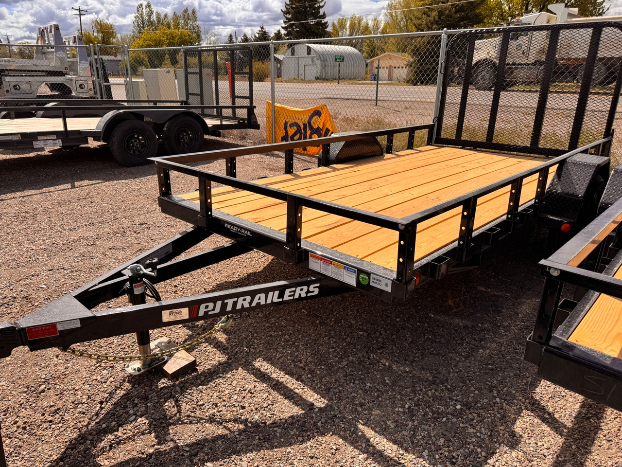 P.J. Trailers 2026 2026 72"X12' Utility Trailer | Single Axle Axle | 4' Rampgate (Spring Assisted Ramp) Steel Fenders