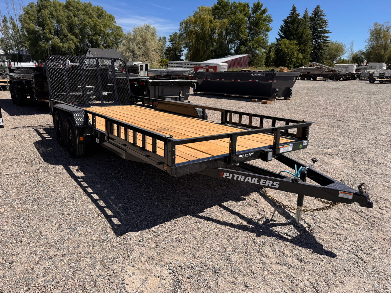 P.J. Trailers 2027 2027 83"X18' Utility Trailer | Tandem Axle Axle | Rampgate, ATV