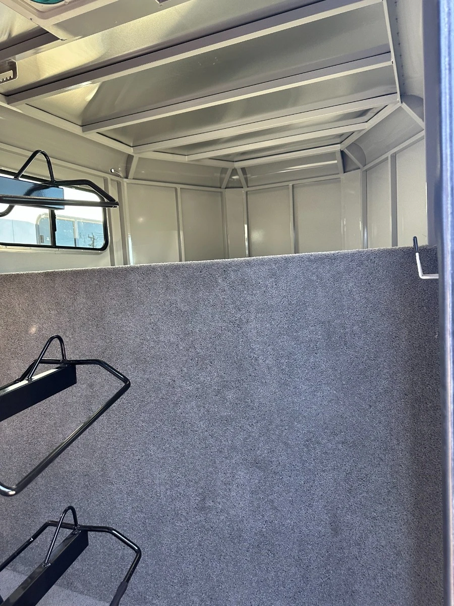 Trails West Trailers 2026 2026 Horse Trailer | Tandem Axle Axle | 3 Horse Adventure Mx, Convience Pkg, Titanium Pkg, Swing Out Saddle Rack