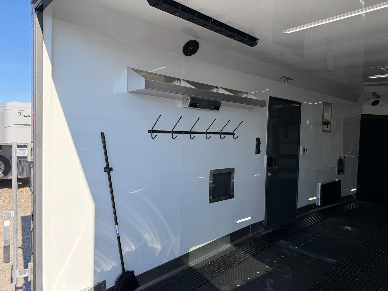 Trails West Trailers 2026 2026 336" Powersports Trailer | Tandem Axle Axle | Extra Flood Light Rear, Insulated Floor , High Power Vent