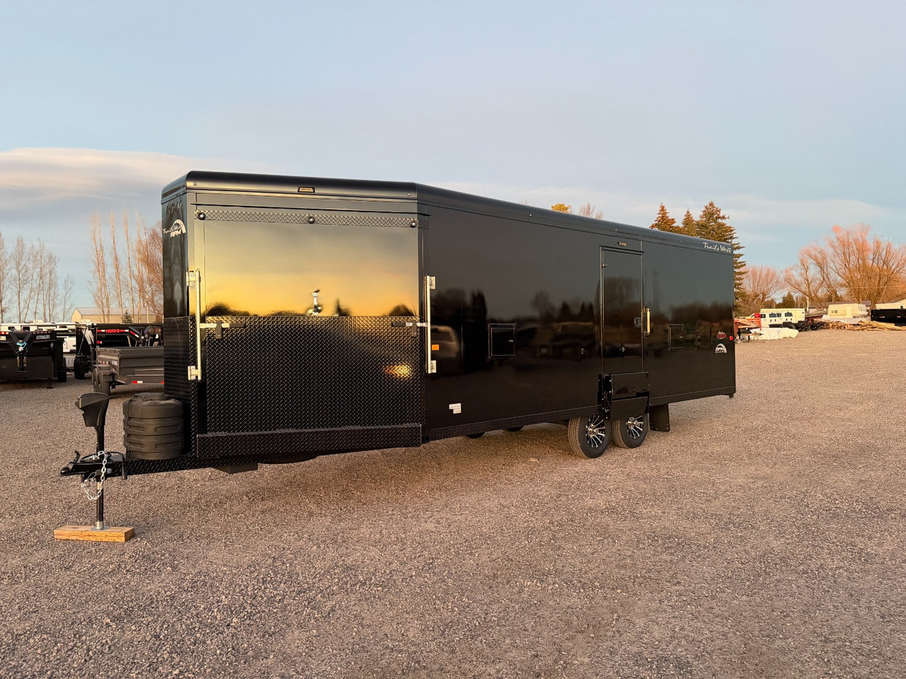Trails West Trailers 2026 2026 336" Powersports Trailer | Tandem Axle Axle | Extra Flood Light Rear, Insulated Floor , High Power Vent