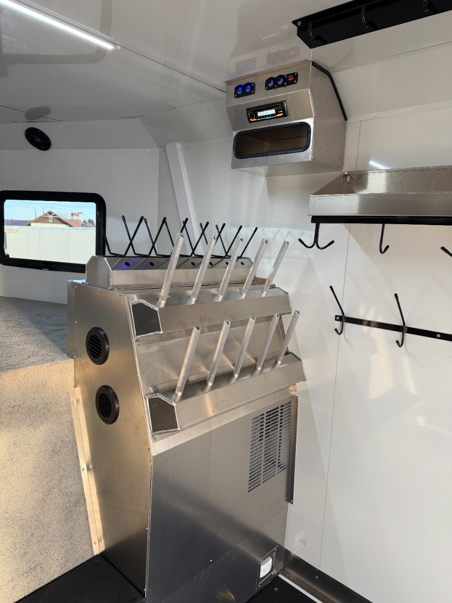 Trails West Trailers 2026 2026 288" Powersports Trailer | Tandem Axle Axle 12K | Extreme Cold, Extra Flood Light, Gn Windows, Extra Window, 6 K Axles