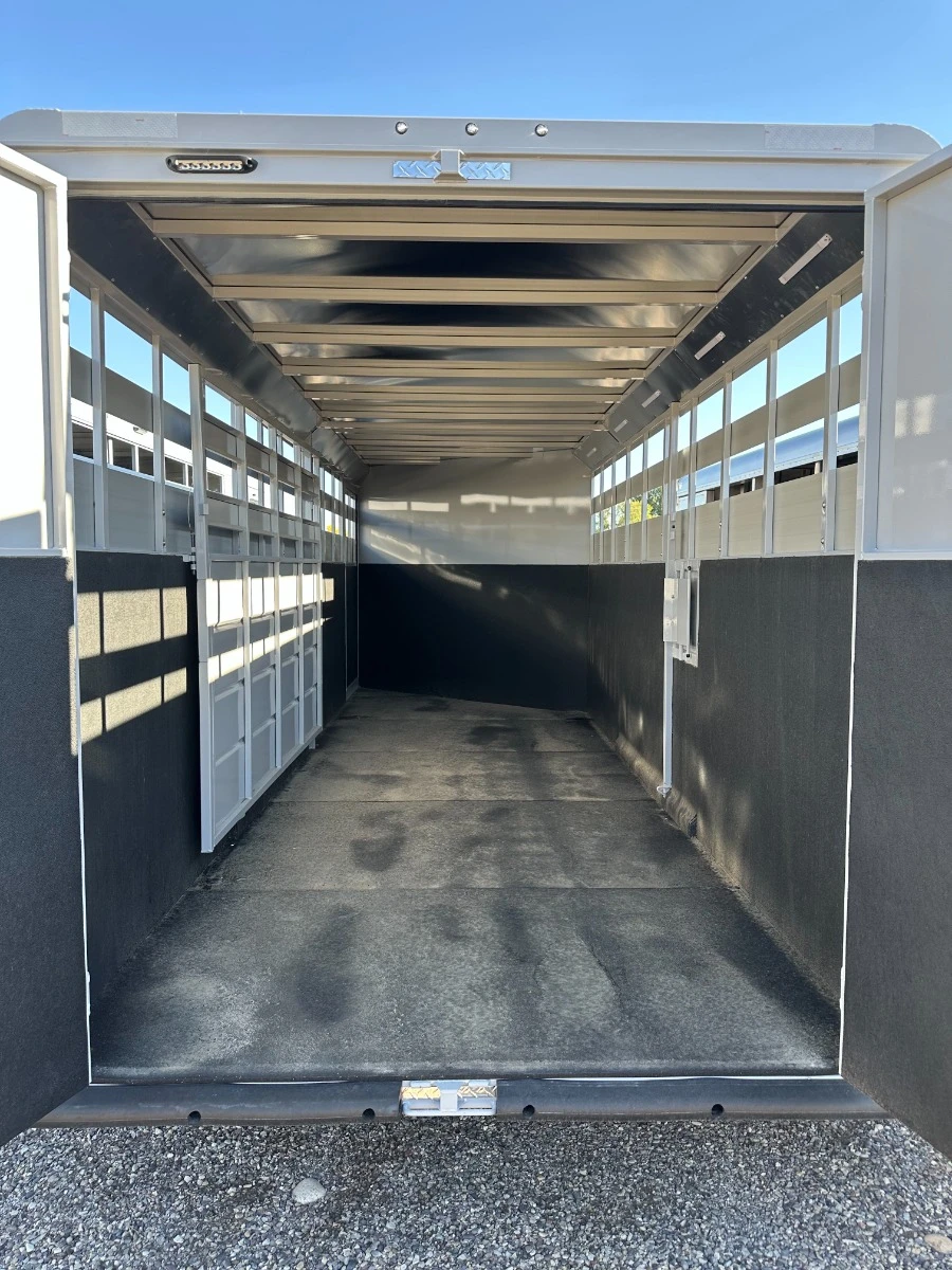 Trails West Trailers 2026 2026 336" Stock Combo Trailer | Tandem Axle Axle 14K | Swing Out Saddle Racks, 2 Tack Doors, Conv Pkg, 7K Axles