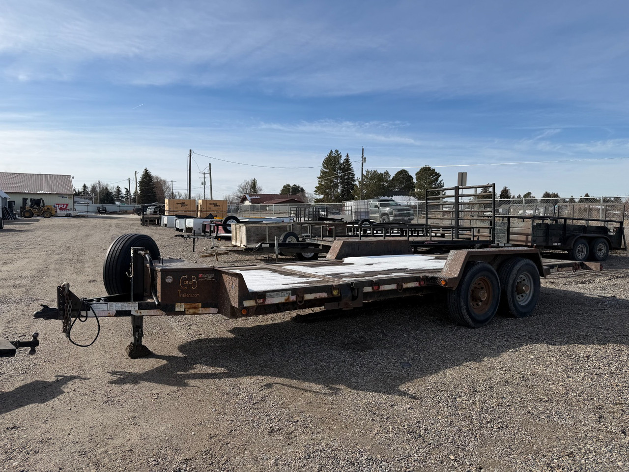 C&B Trailers 2013 2013 240" Gravity Tilt Trailer | Tandem Axle Axle 14K | 14K (As Is)