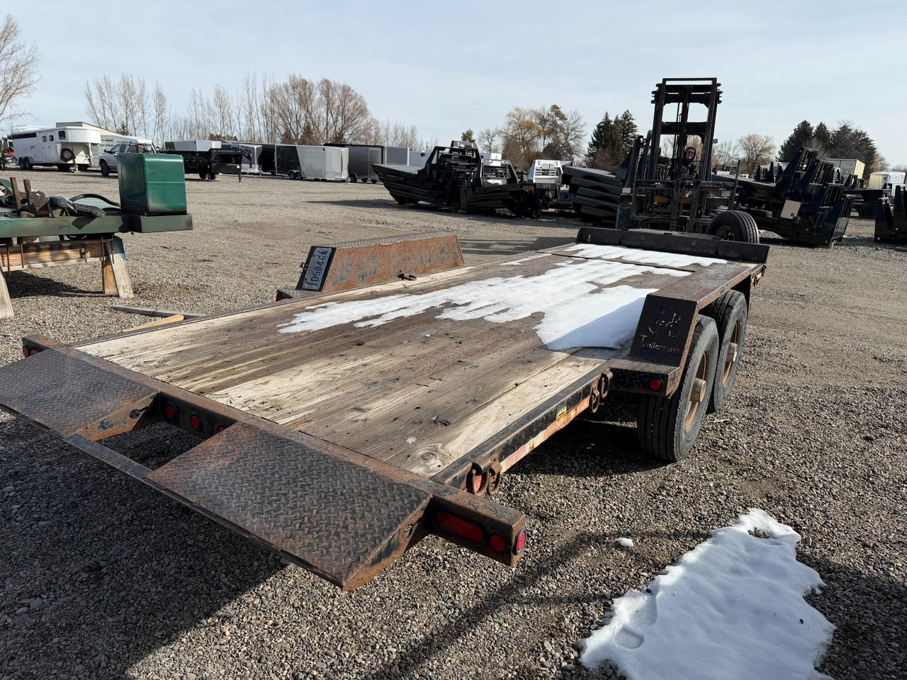 C&B Trailers 2013 2013 240" Gravity Tilt Trailer | Tandem Axle Axle 14K | 14K (As Is)