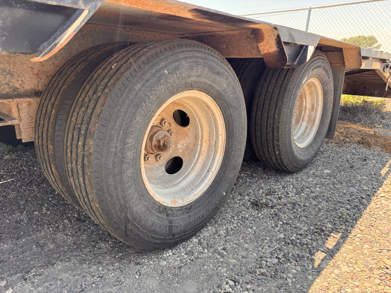 Iron Bull Trailers 2017 FLG 384" Flatbed Trailer | Tandem Axle Axle 20K, Dual Tires, Rampage Ramps, Locking Storage Box