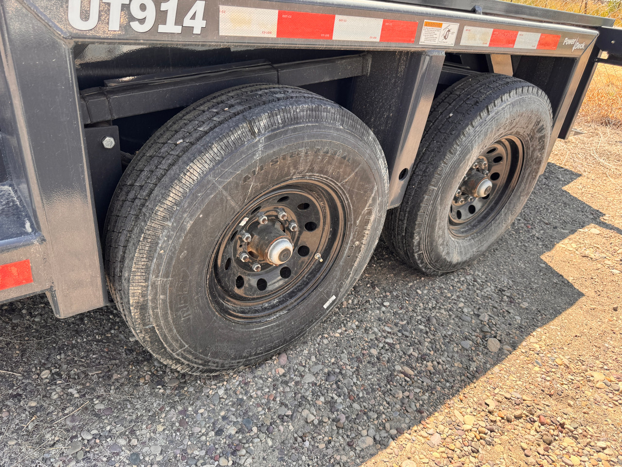 Triple L Trailers 2025 UT914 168" Drop Deck Equipment Trailer | Tandem Axle Axle 13.615K, Enclosed Sides, Hydraulic Jack, Tongue Storage