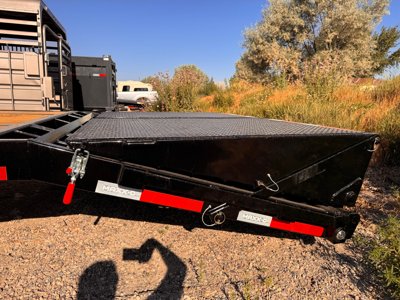 Maxx-D Trailers 2027 LDX 102"X35' Deckover Flatbed | Tandem Axle Axle 25.99K