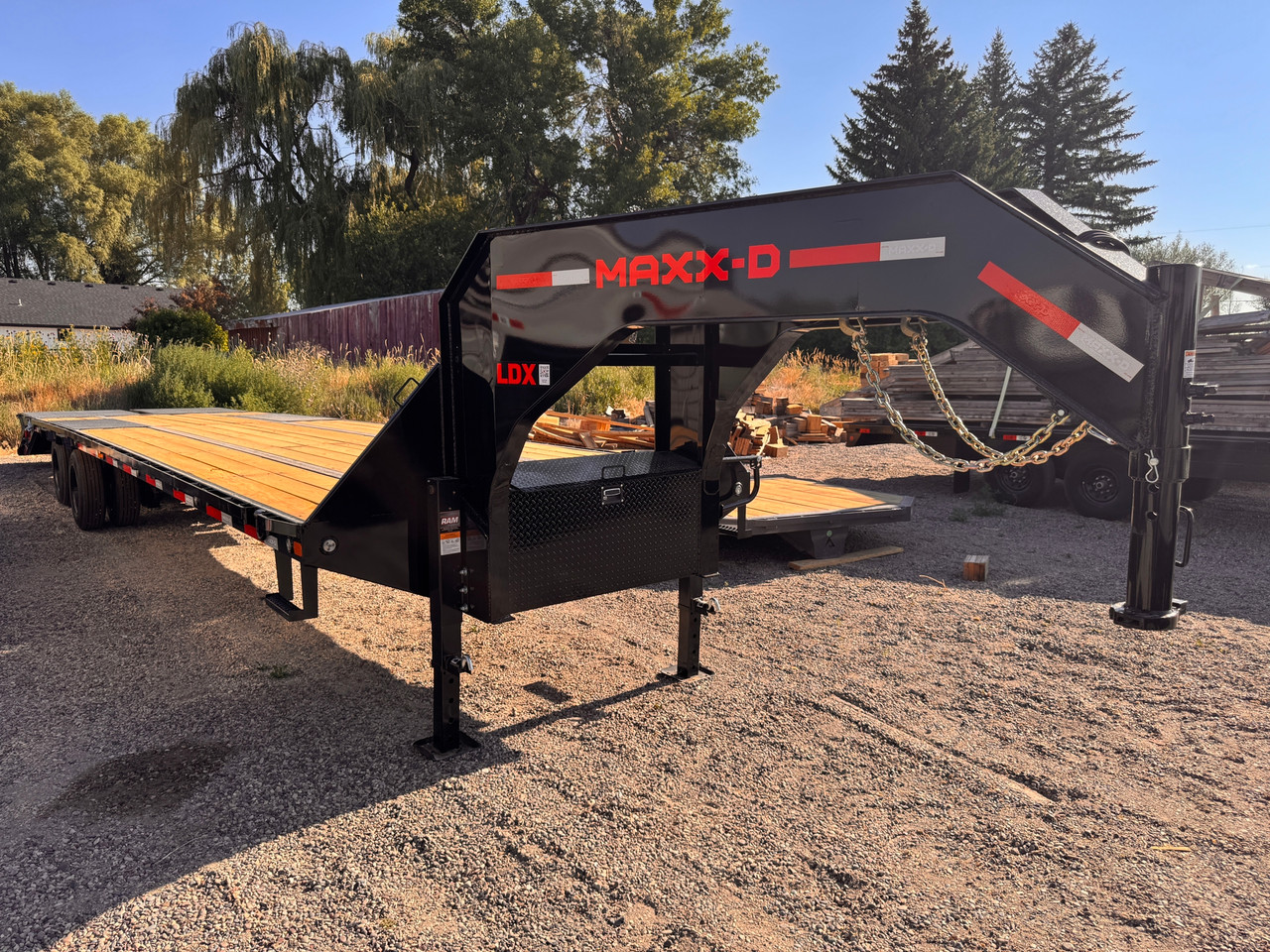 Maxx-D Trailers 2027 LDX 102"X35' Deckover Flatbed | Tandem Axle Axle 25.99K