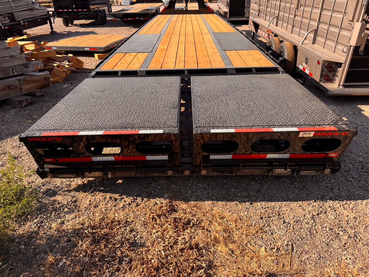 Maxx-D Trailers 2027 LDX 102"X35' Deckover Flatbed | Tandem Axle Axle 25.99K