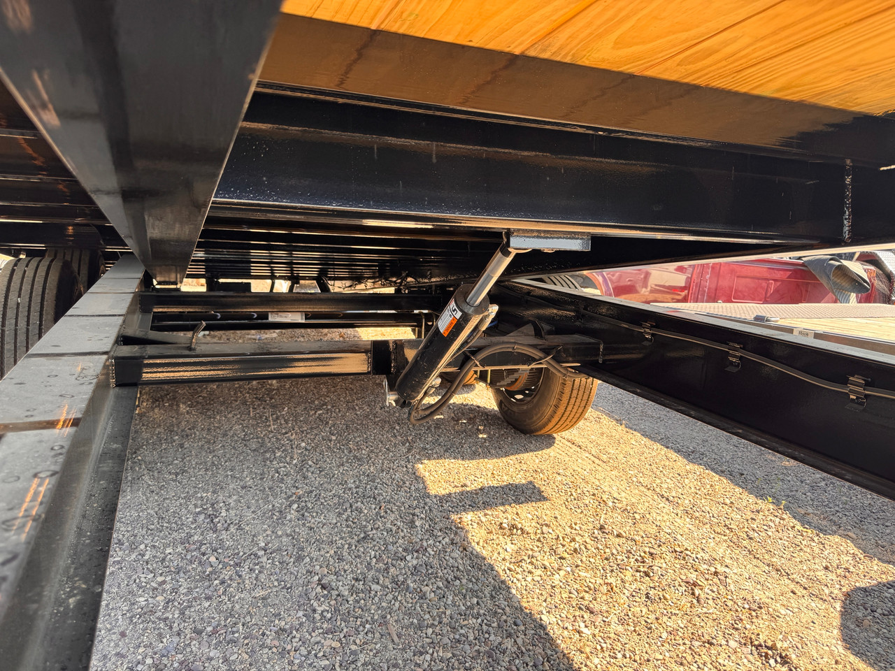 Maxx-D Trailers 2027 GOX 102"X24' Deckover Tilt Flatbed | Tandem Axle Axle 17.6K, 20' Tilt Deck, 4' STATIONARY, Winch Plate and Roller, Tool Box, Tool Tray, Spare Tire Mount
