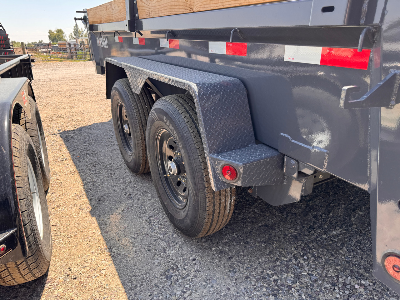 Iron Bull Trailers 2026 DCB 83"X14' Scissor Dump Trailer | Tandem Axle Axle 14K, 20" Sides, Slide In Ramps