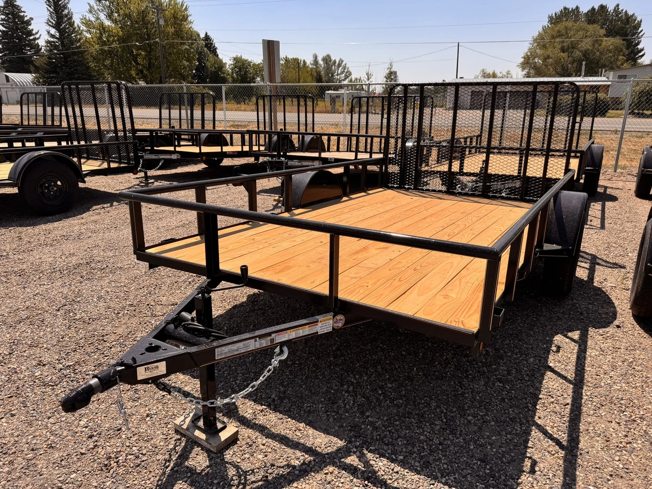 GR Trailers 2026 82"X12' Utility Trailer | Single Axle Axle 2.99K, Pieptop Rails, Spring Assist Rampgate