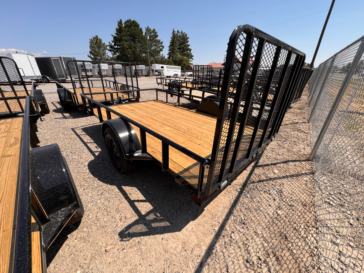 GR Trailers 2026 82"X12' Utility Trailer | Single Axle Axle 2.99K, Pieptop Rails, Spring Assist Rampgate