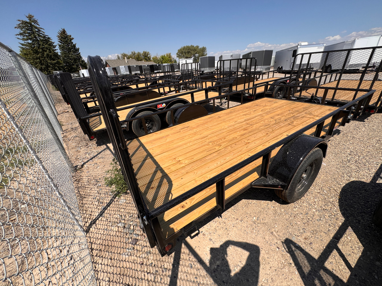 GR Trailers 2026 82"X14' Utility Trailer | Single Axle Axle 2.99K, Pieptop Rails, Spring Assist Rampgate