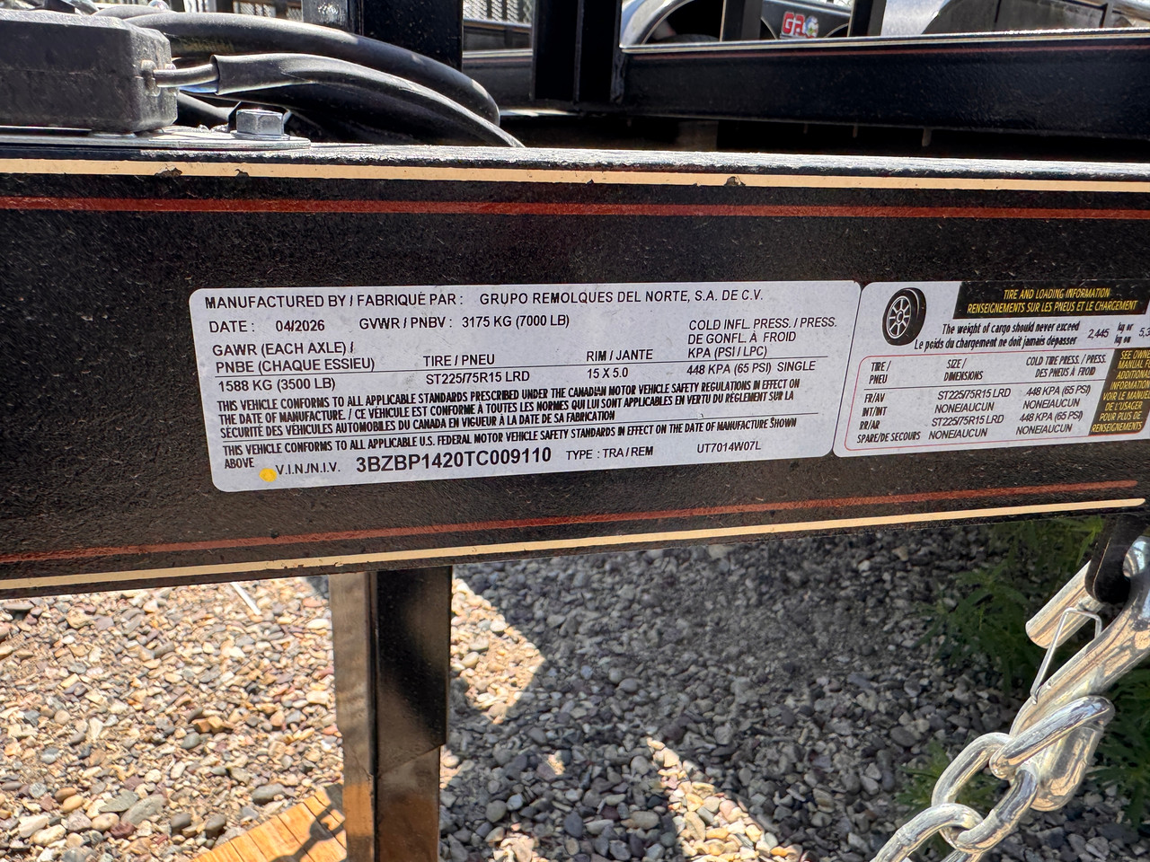GR Trailers 2026 82"X12' Utility Trailer | Tandem Axle Axle 7K, Pieptop Rails, Spring Assist Rampgate, Spare Tire Mount