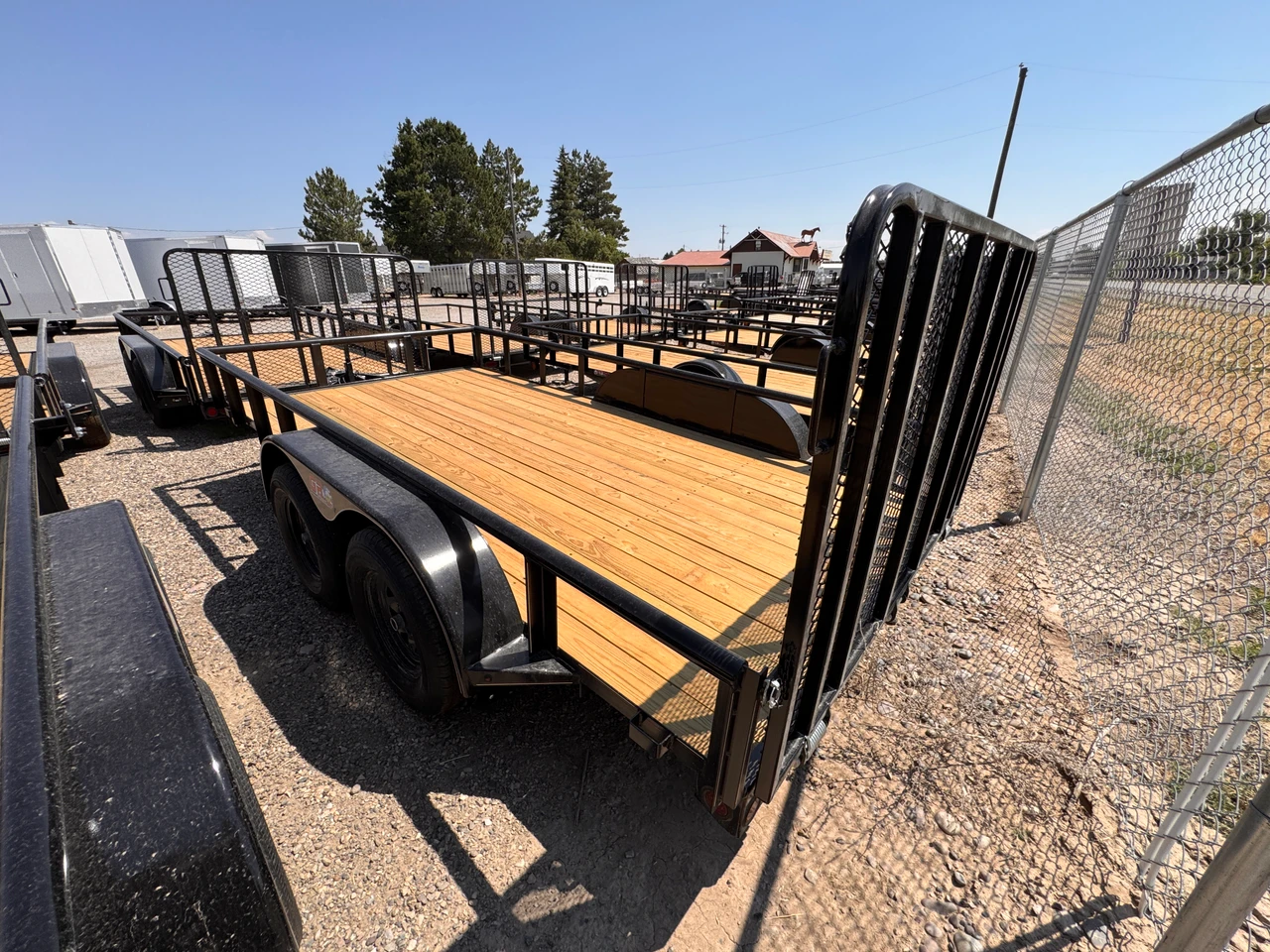 GR Trailers 2026 82"X12' Utility Trailer | Tandem Axle Axle 7K, Pieptop Rails, Spring Assist Rampgate, Spare Tire Mount