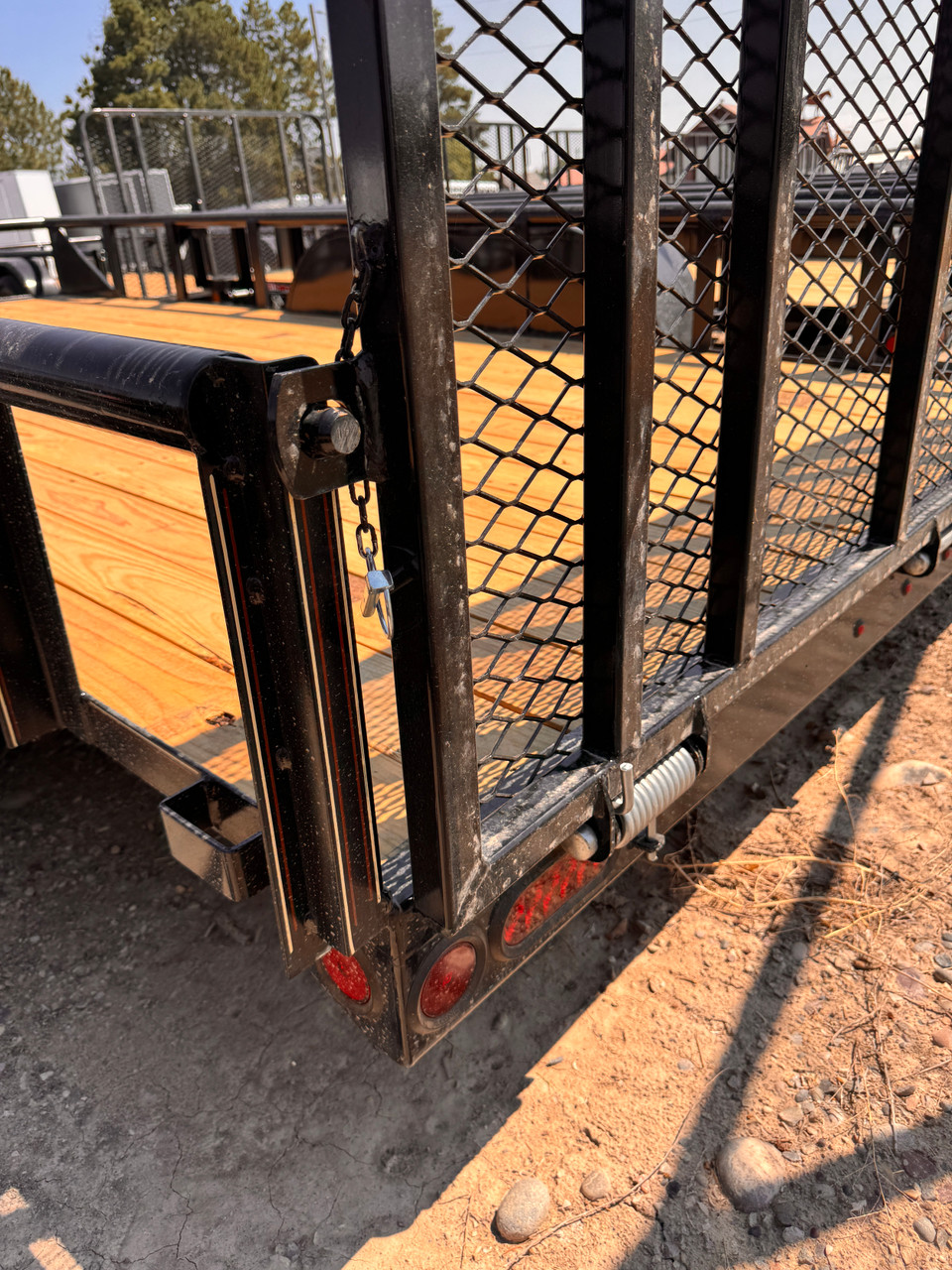 GR Trailers 2026 82"X16' Utility Trailer | Tandem Axle Axle 7K, Pieptop Rails, Spring Assist Rampgate, Spare Tire Mount