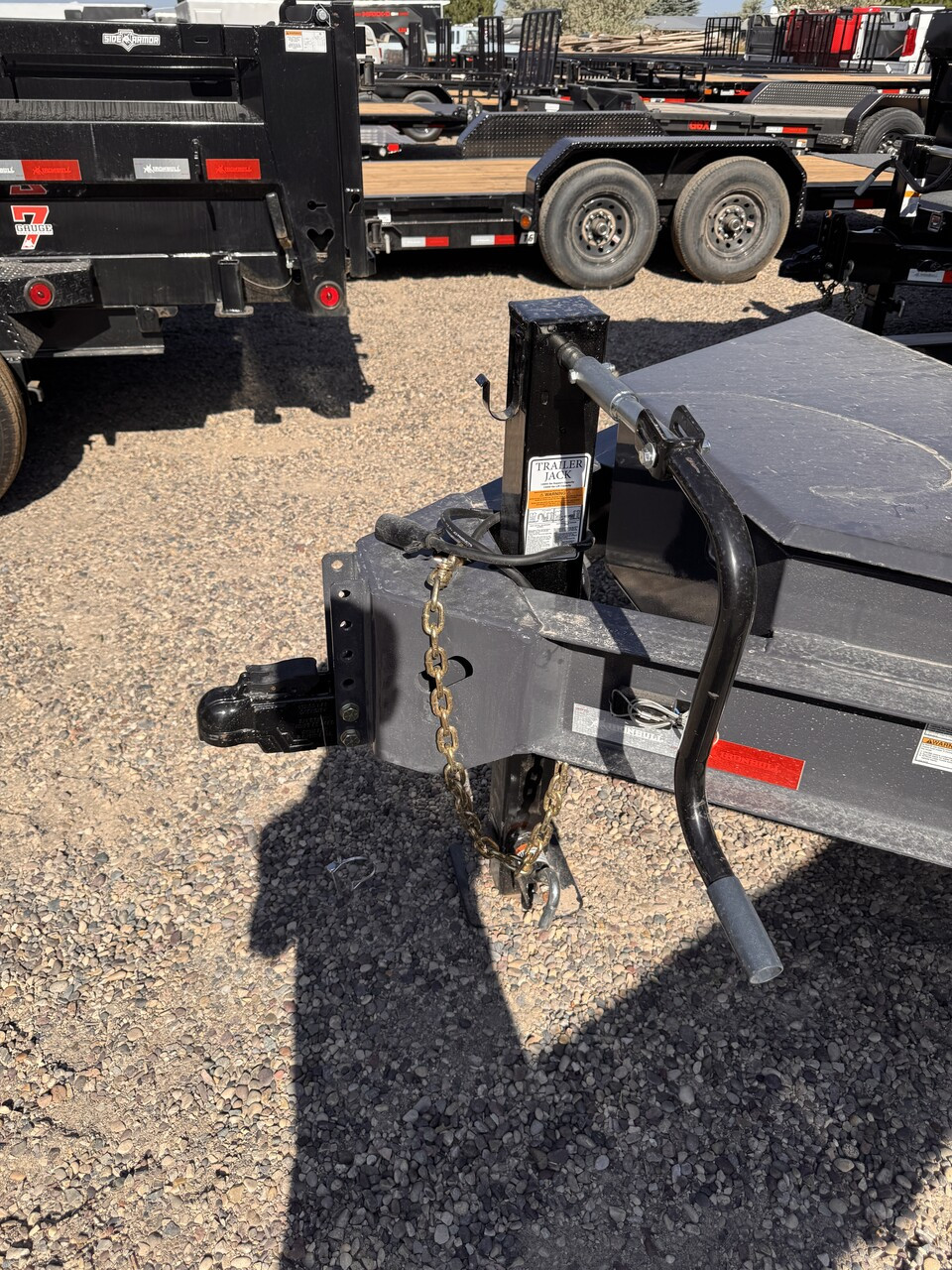 Iron Bull Trailers 2027 DWB 83"X14' Scissor Dump Trailer | Tandem Axle Axle 14.999K, 24" Sides, Slide In Ramps, Tarp Kit