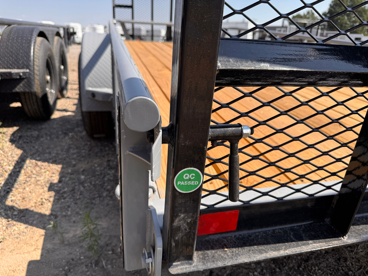 Raw Maxx Trailers 2026 UTX 83"X14' Utility Trailer | Single Axle Axle 3.5K, 2" Round Tube Rail, 4' Rampgate, Black Diamond Plate Trim, Straight Deck
