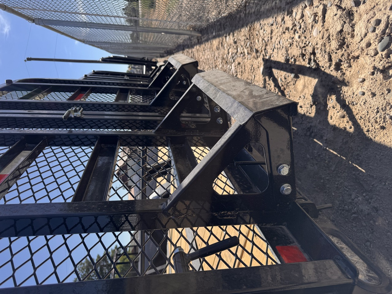 Raw Maxx Trailers 2026 UTX 83"X24' Utility Trailer | Tandem Axle Axle 10K, 2" Round Tube Rail, 4' Split HD Gate, Dovetail