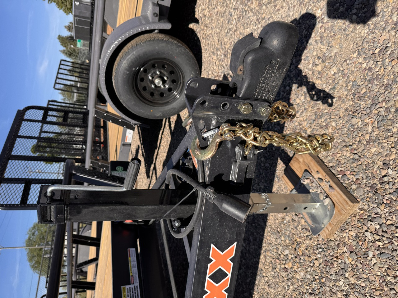 Raw Maxx Trailers 2026 UTX 83"X24' Utility Trailer | Tandem Axle Axle 10K, 2" Round Tube Rail, 4' Split HD Gate, Dovetail