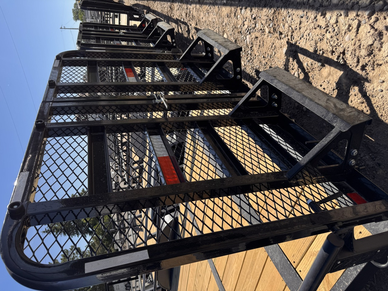 Raw Maxx Trailers 2026 UTX 83"X24' Utility Trailer | Tandem Axle Axle 10K, 2" Round Tube Rail, 4' Split HD Gate, Dovetail