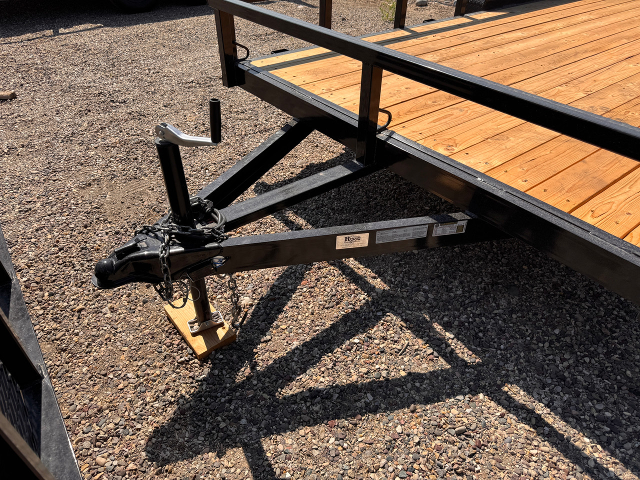 Dutton Trailers 2026 84"X16' Utility Trailer | Tandem Axle Axle 7K, Tube Top Rail, Led Lights, Rear Ramp Gate