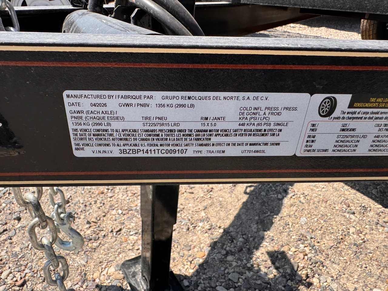 GR Trailers 2026 82"X14' Utility Trailer | Single Axle Axle 2.99K, Pieptop Rails, Spring Assist Rampgate