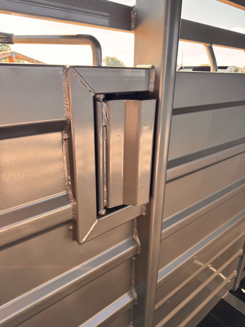 GR Trailers 2026 80"X24' Stock Trailers | Tandem Axle Axle 14K, Rubber Floor, Side Escape Door, Dual Divider Gate, Swing Slide Combo Gate