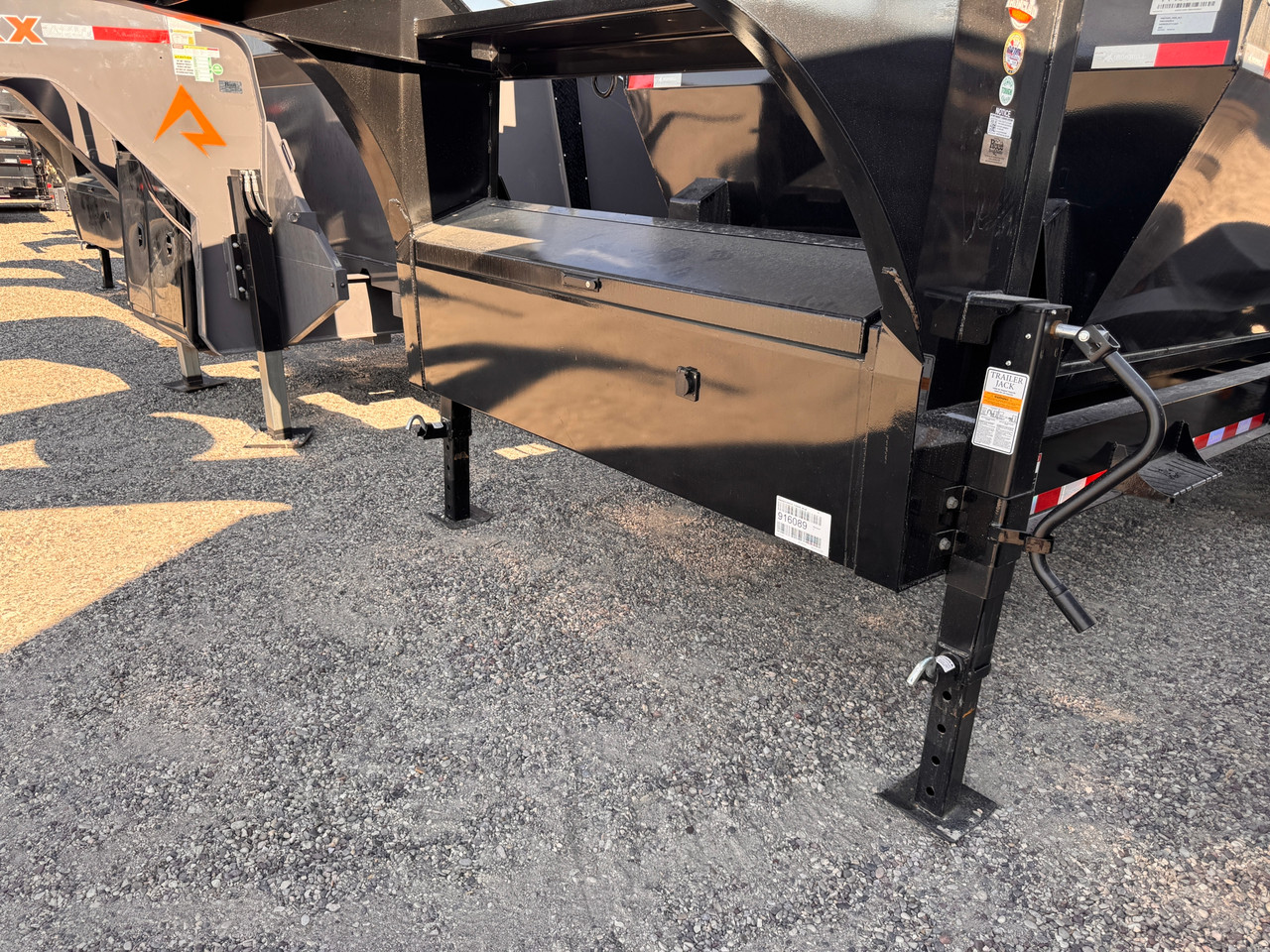 Iron Bull Trailers 2026 DBG 83"X16' ROLL OFF FRAME | Tandem Axle Axle 14K, Dual Jacks, Full Width Tool Box, Steel Cable Winch, Spare Tire (FRAME ONLY)