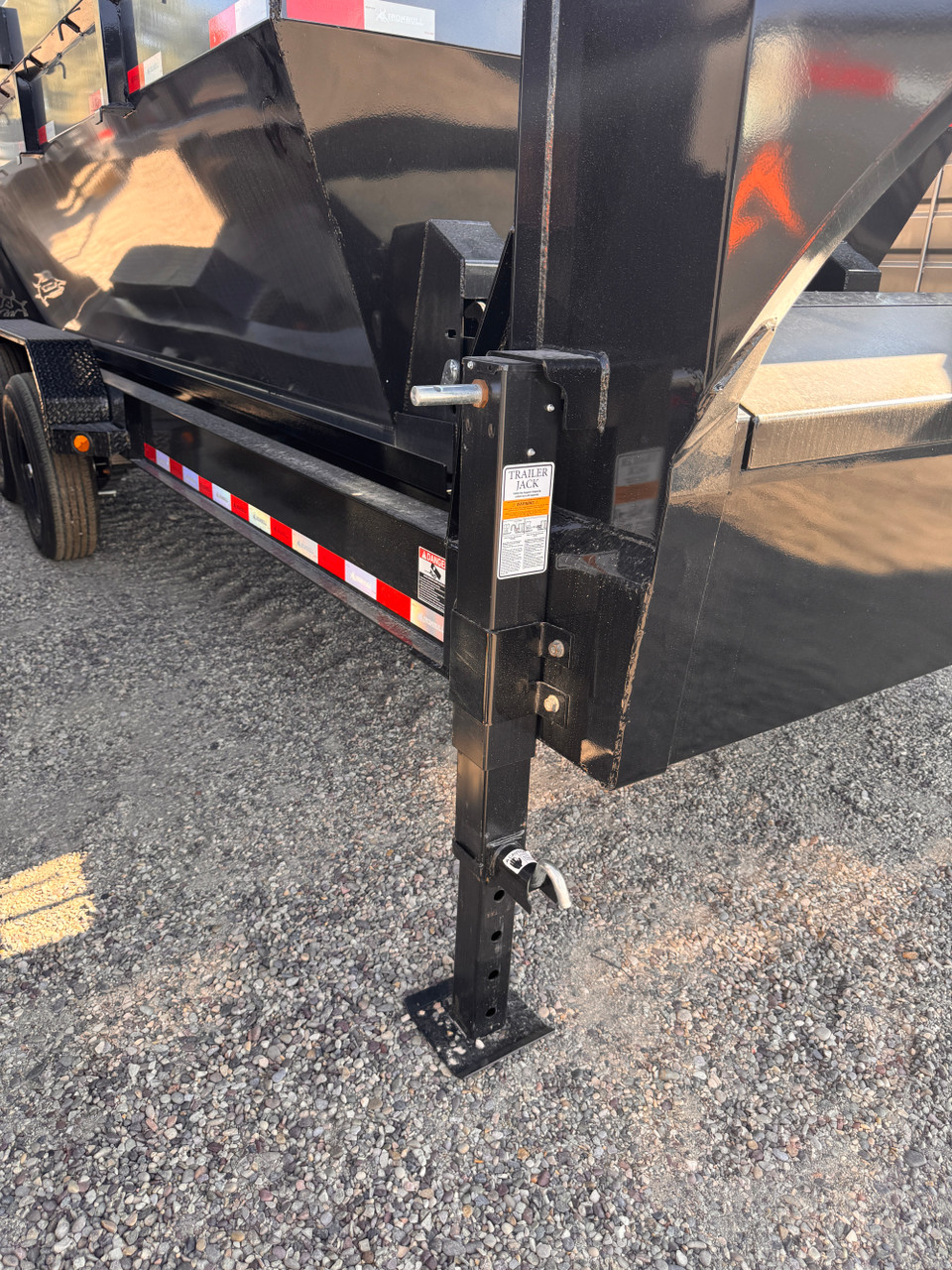Iron Bull Trailers 2026 DBG 83"X16' ROLL OFF FRAME | Tandem Axle Axle 14K, Dual Jacks, Full Width Tool Box, Steel Cable Winch, Spare Tire (FRAME ONLY)